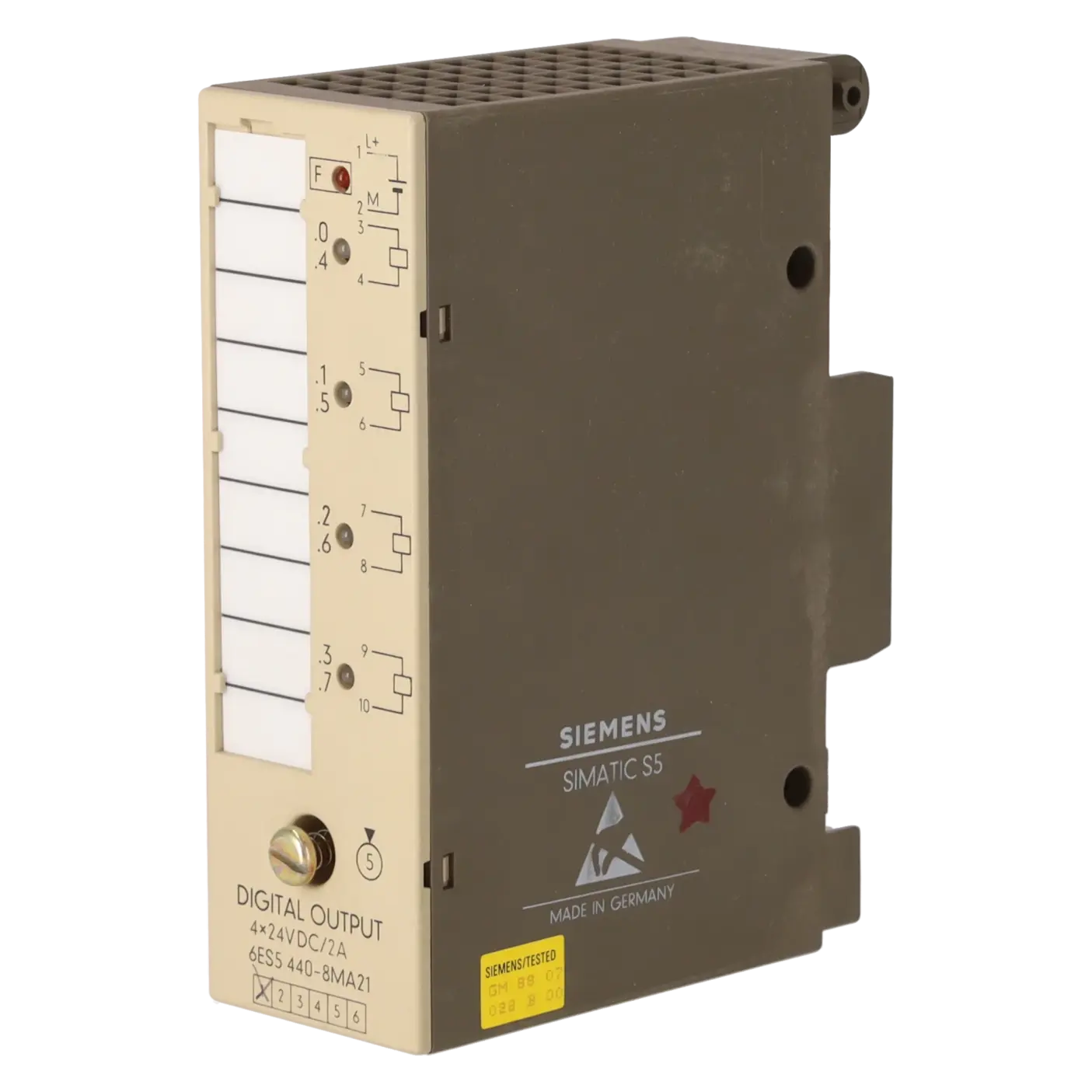 SIEMENS 6ES5440-8MA21, PLC Controls, Digital Input / Output Modules, K0136395, Image 2