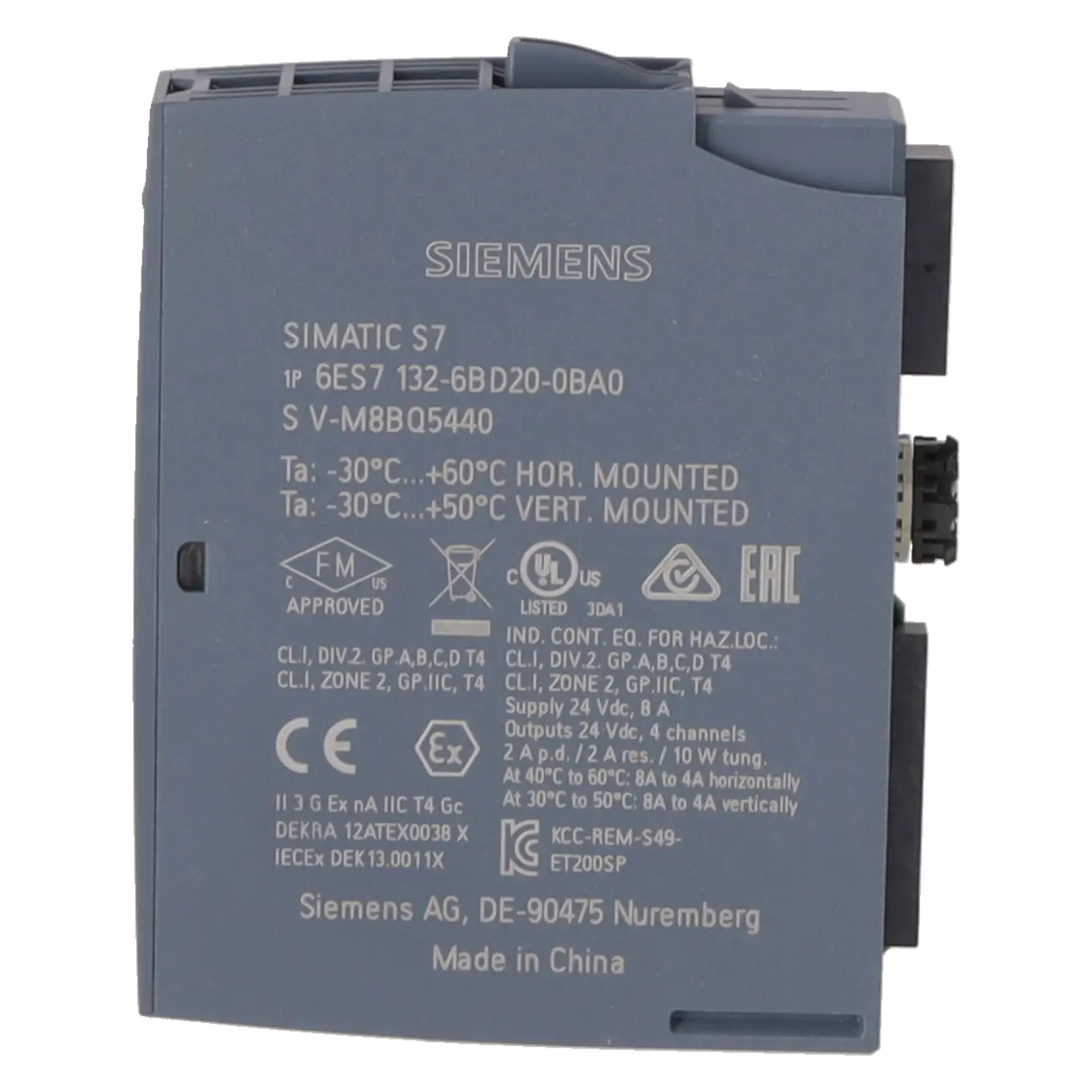 SIEMENS 6ES7132-6BD20-0BA0, Baugruppen, Digitalein- / Digitalausgaben, K0316550, Bild 3