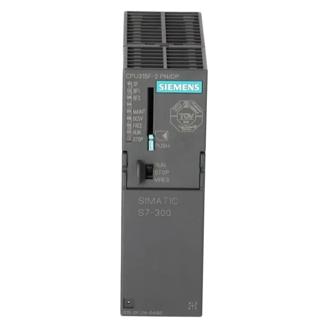 SIEMENS 6ES7315-2FJ14-0AB0, PLC Controls, Central Processing Units, K0252211