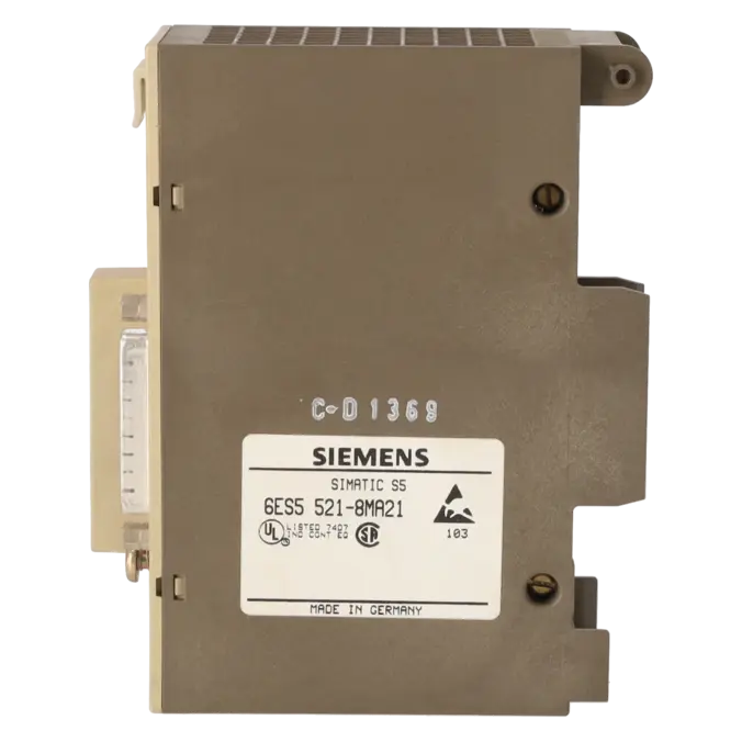 SIEMENS 6ES5521-8MA21, PLC Controls, Communication Modules, K0136431, Image 3