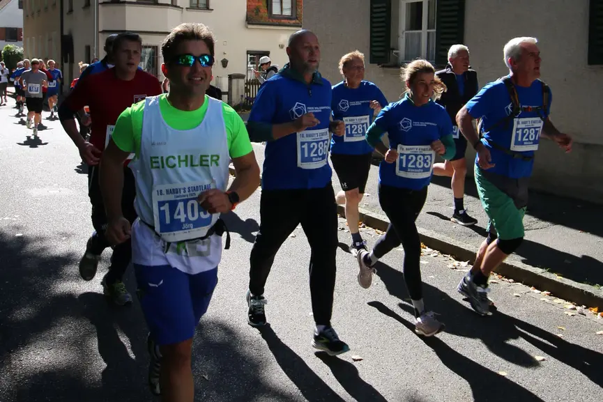 Team-Eichler beim Hardys Stadtlauf Landsberg 2025