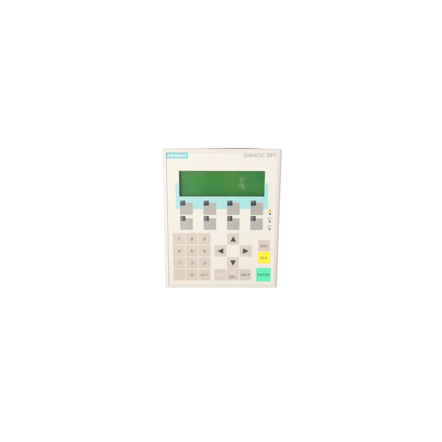 SIEMENS 6AV3607-1JC00-0AX1, HMI, Operator Panels mit Key, K0116657, Bild 1