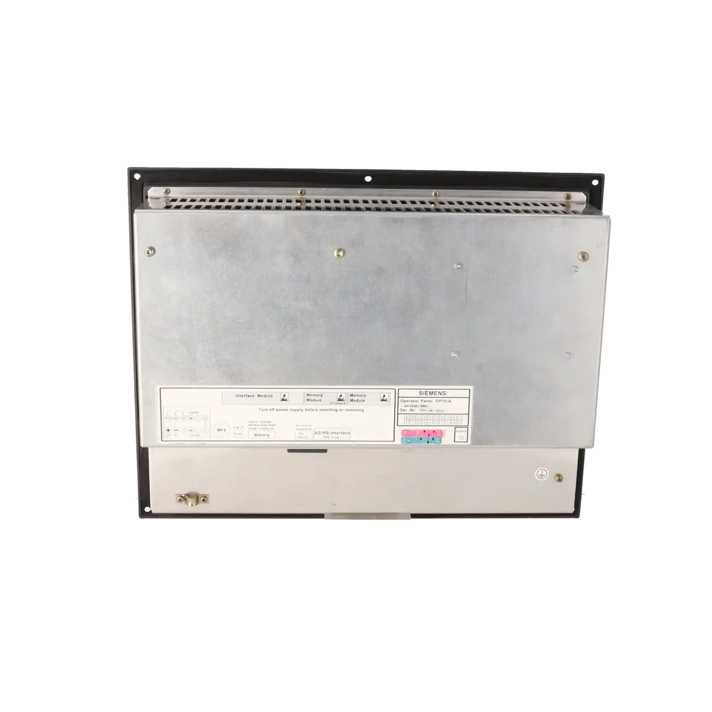 SIEMENS 6AV3530-1RR01, HMI, Operator Panels, K0137488, Image 5