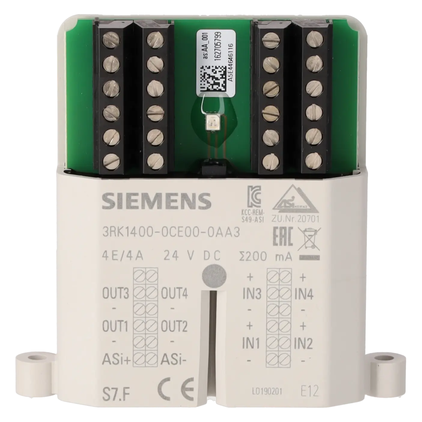 SIEMENS 3RK1400-0CE00-0AA3, Baugruppen, Digitalein- / Digitalausgaben, K0091263, Bild 1