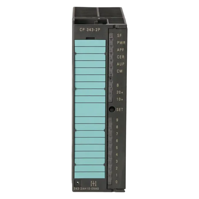 SIEMENS 6GK7343-2AH10-0XA0, PLC Controls, Communication Modules, K0119863 Image 1