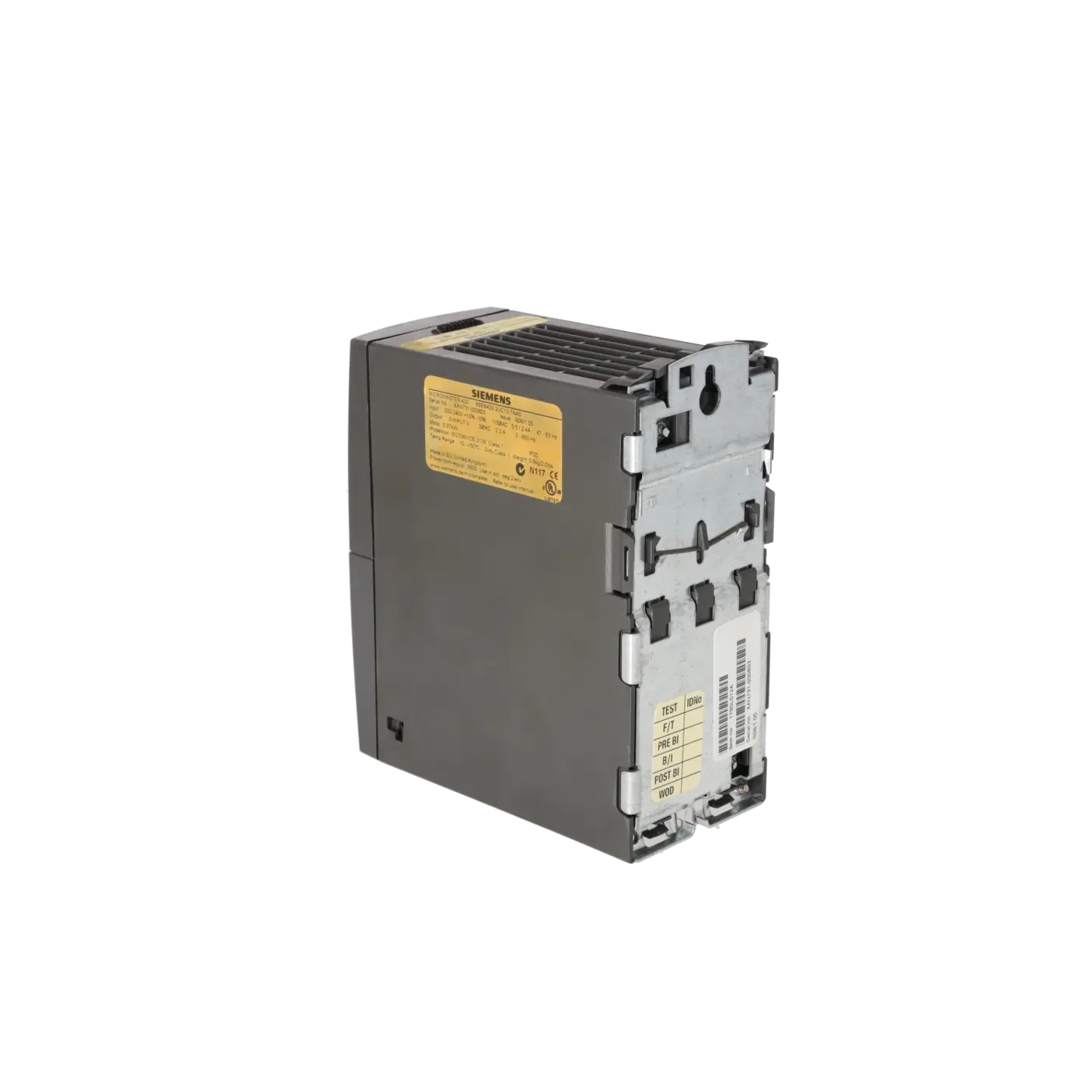 SIEMENS 6SE6420-2UC13-7AA0, Drive Technology, Frequency Converter, K0120394, Image 4