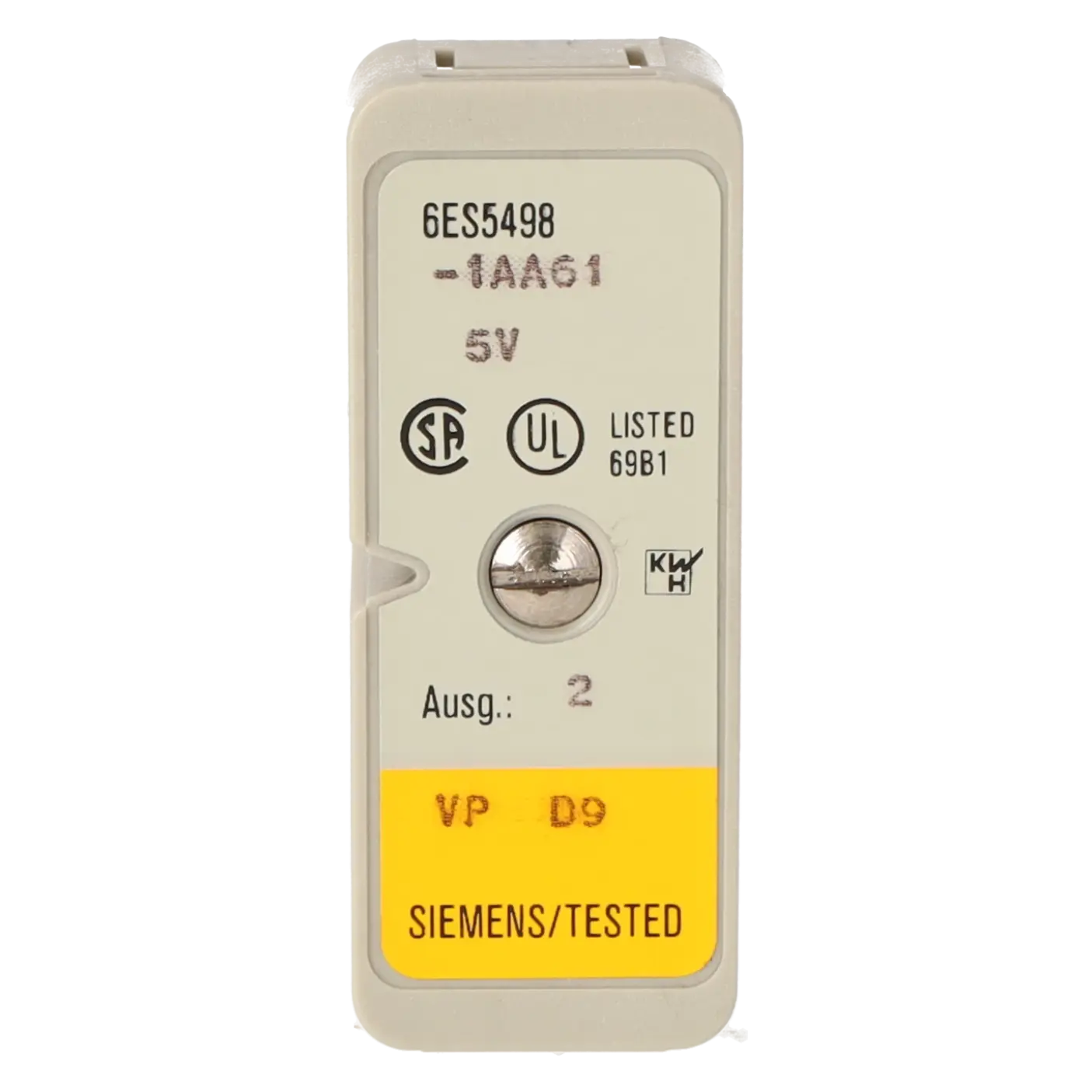 SIEMENS 6ES5498-1AA61, Baugruppen, Zubehör Baugruppen, K0117624, Bild 1