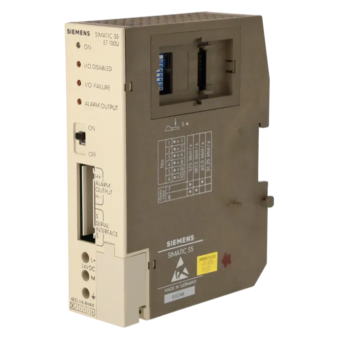 SIEMENS 6ES5318-8MA11, PLC Controls, Interface Modules / Power-On Units, K0139318, Image 2