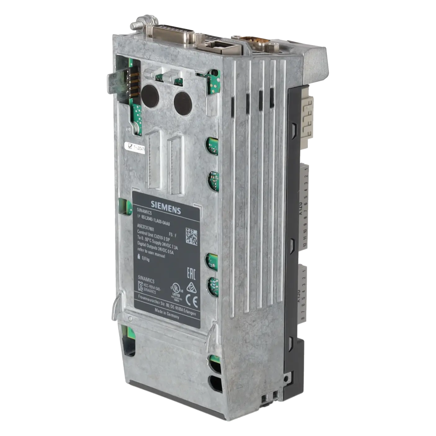 SIEMENS 6SL3040-1LA00-0AA0, Drive Technology, CU NCU PLC Controls, K0324271, Image 8