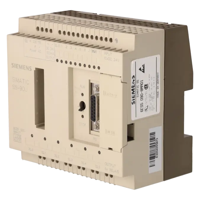 SIEMENS 6ES5090-8MA01, PLC Controls, Central Processing Units, K0117382, Image 2