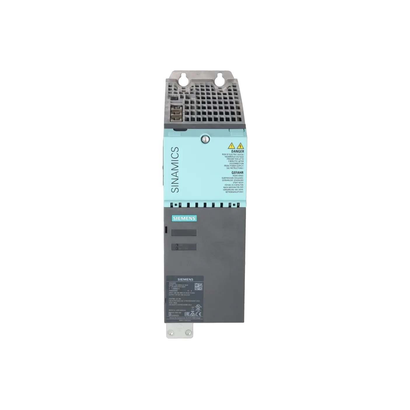 SIEMENS 6SL3430-6TE21-6AA1, Antriebstechnik, Einspeise- / Rückspeisemodule, K0375528, Bild 1