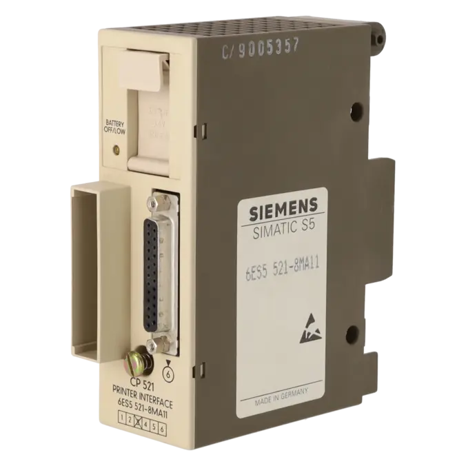 SIEMENS 6ES5521-8MA11, PLC Controls, SIMATIC-S5 Sales Offer, K0136430 Image 2